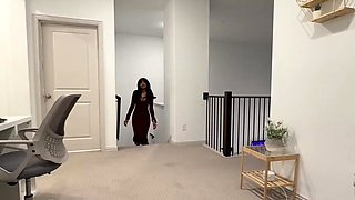 Brunette gives blowjob and tit fucks in pov scene