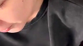 POV - This Slut in Leggings Eats My Cock and Gets a Big Cumshot