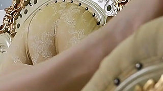 Slow Teasing & Denial - Sheer Nylons, Soles Close-up and Controlled Footplay