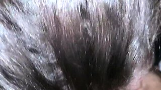 Homemade amateur riding cock cumshot swallow in lingerie