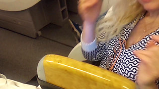 Mature Blonde Wife Enjoys Oral Sex