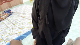 Village Hijabi college girl First time tight pussy fuck by stranger__Desi bangla sex