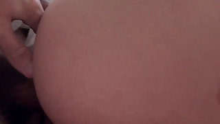 Step Sis Take off Panties While Sharing Bed with Me