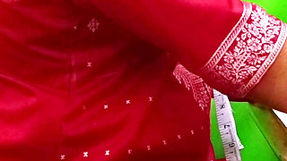 Tailor Girl’s Secret Fitting - When the Customer Gets Too Close