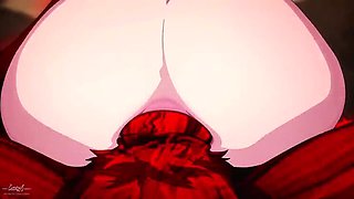 Miss Kinky Gets Big Cock Deep in Her Pink Pussy and Filled Up