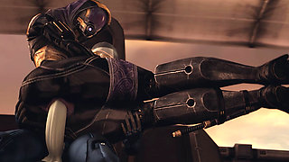 Space Commander Ava Futa Girl 3D Animation - Universal Defenders