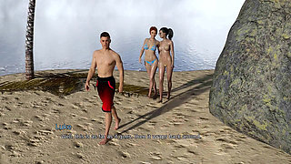 The East Block: Boyfriend Cheats His Girlfriend with Two Hotties on the Beach - Episode 34