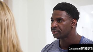 Naughty Slut Daisy Stone Lets Black Neighbor Stretch Her Asshole Out To Make Ex-Bf Jealous