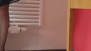 Selena's Posing and Sex in Pantyhose and Heels