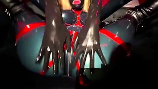 God Slavena Lick The Latex Doll Slavenna Under Olivias
