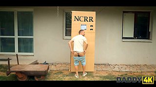 Daddy4k. pervy fiancee made his dad sense so well