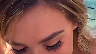 Ana Came by for a Swim and Some Dick