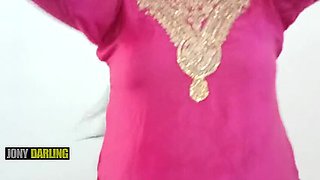 Jony Darling Pakistani Punjabi Bhabhi Nude Mujra Dance on Hot Song - Big Ass Chubby Housewife Fingering