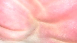 Flexible foot fetish masturbating with feet and hands