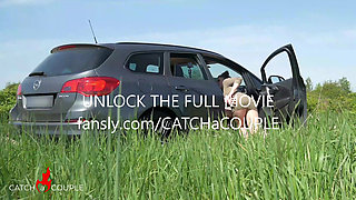 PUBLIC SEX WITH A HOT BLONDE