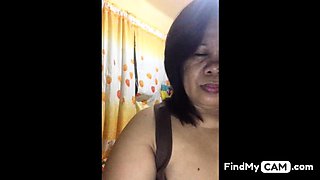 Filipina Granny Big Clit Show