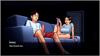 Step Mom Saw Itthen Stayed Silent (18+) With Hentai Anime