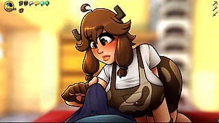 Girl want, knead, creampied