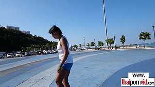 Thai Skater Teen 18+ Relaxing On A Big Cock