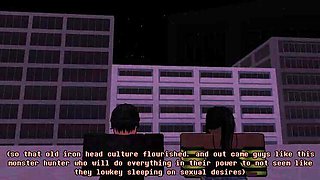 Roblox Demon Girl Dominates Monster Hunter with Rough Cowgirl Sex - Animated POV Blowjob & Deepthroat