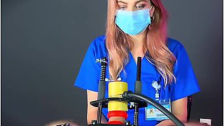 Nurse Kittys Milking Machine Orgasm Treatment