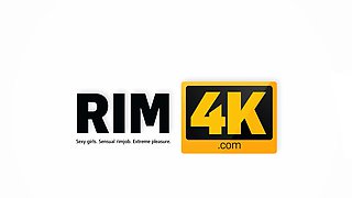 RIM4K. Delivery girl and guy dont know each other still