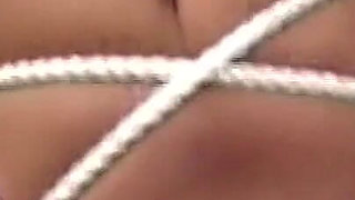 Bound Blonde MILF Toyed Deep with Dripping Fluids Everywhere