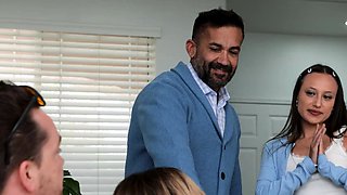 Innocent Stepdaughters Learn Creampie Safety From Stepdads