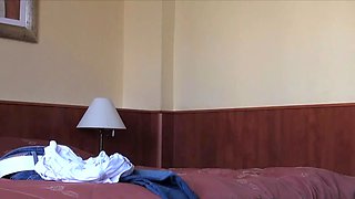 This Real Amateur Filming Her Rough Anal Sex Moves For