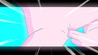 Hinata Jerks Off a Fat Dick and Gets Her Pussy Destroyed