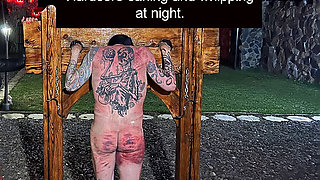 Hardcore Beating and Caning at Night by Two Merciless Dominatrixes Copy