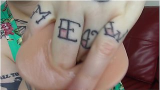 Fingering And Fisting A Pocket Pussy