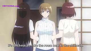 Wet Surprise During the Movie: I Couldn't Stop Moaning in the Back Row(Anime Hentai) Eng Sub
