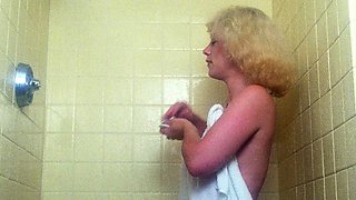 Blonde european slut goes hardcore in a threesome