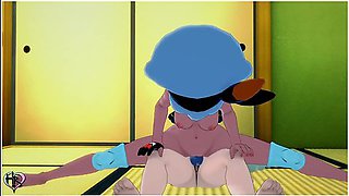 Pokemon Cynthia Trains Beas Ass & Pussy, Gets Worshipped By Her Tongue - Uncensored 3d Hentai