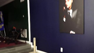 Old doctor checks young blonde girl Venus pussy