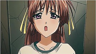 Anime busty beauty cheating with a bigger cock