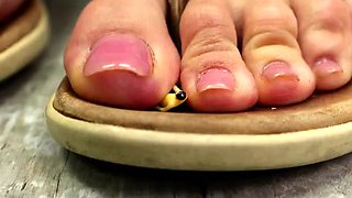 Media Impact Customs Personal Toe Slave Sahrye Toes