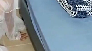 Innocent Stepsister Trapped in Bed, I Take the Opportunity to Fuck Her and Finish in Her Ass.