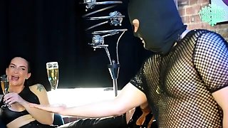 Adreena Cuckoldress Serve Us Before Slurping Up Your Own