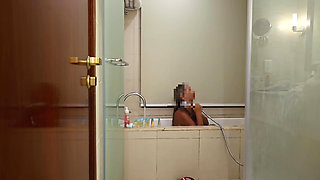 Wife Takes a Shower in a Hotel, MILF, Full Scene, Ep 32901