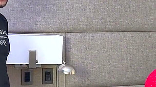 I Try to Help My Sister-in-law Repair Her Lamp and End up Fucking Her and Sucking Her Huge Tits