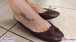 Daniela porn with amazing GF from Cosplay Feet