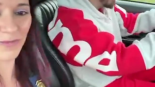 Babyfantasy83 - I fuck my pussy in the back of Dylan Gautier's Taxi