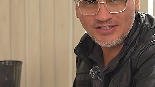 POV Cumshot - I Pleased My Furious Boss with a Sloppy Blowjob and Rode His Big Cock Until He Came in My Mouth