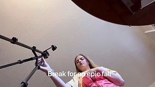 Emo teen Becka solo webcam masturbation