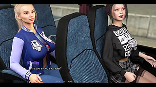 Taboo University - Hot Emo Girl Snacks All My Juicy Cum in a Bus