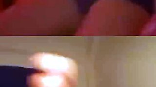 Petite blonde teen teasing for cum on chat