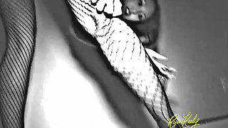 Young Punk in Fishnets - Vintage Scene - Ryan Keely