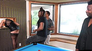 Ok Cucky Hubby, you watch me get three cocks!